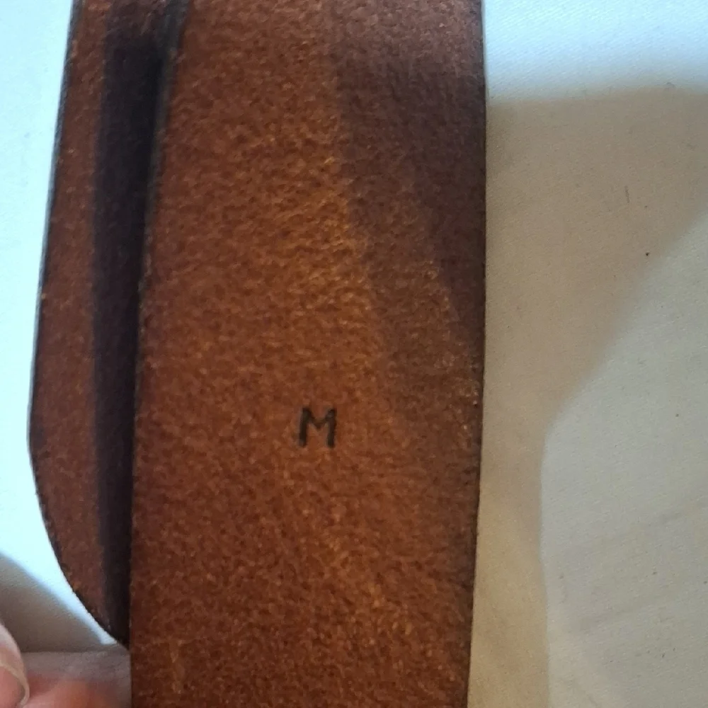 J. Crew Men's Brown Leather Belt Bag Size M